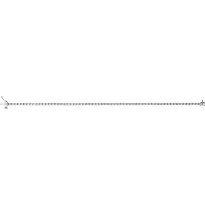 2 CTW Natural Diamond Line 7 1/4" Bracelet