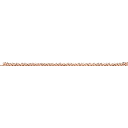 5 CTW Natural Diamond Line 7 1/4" Bracelet