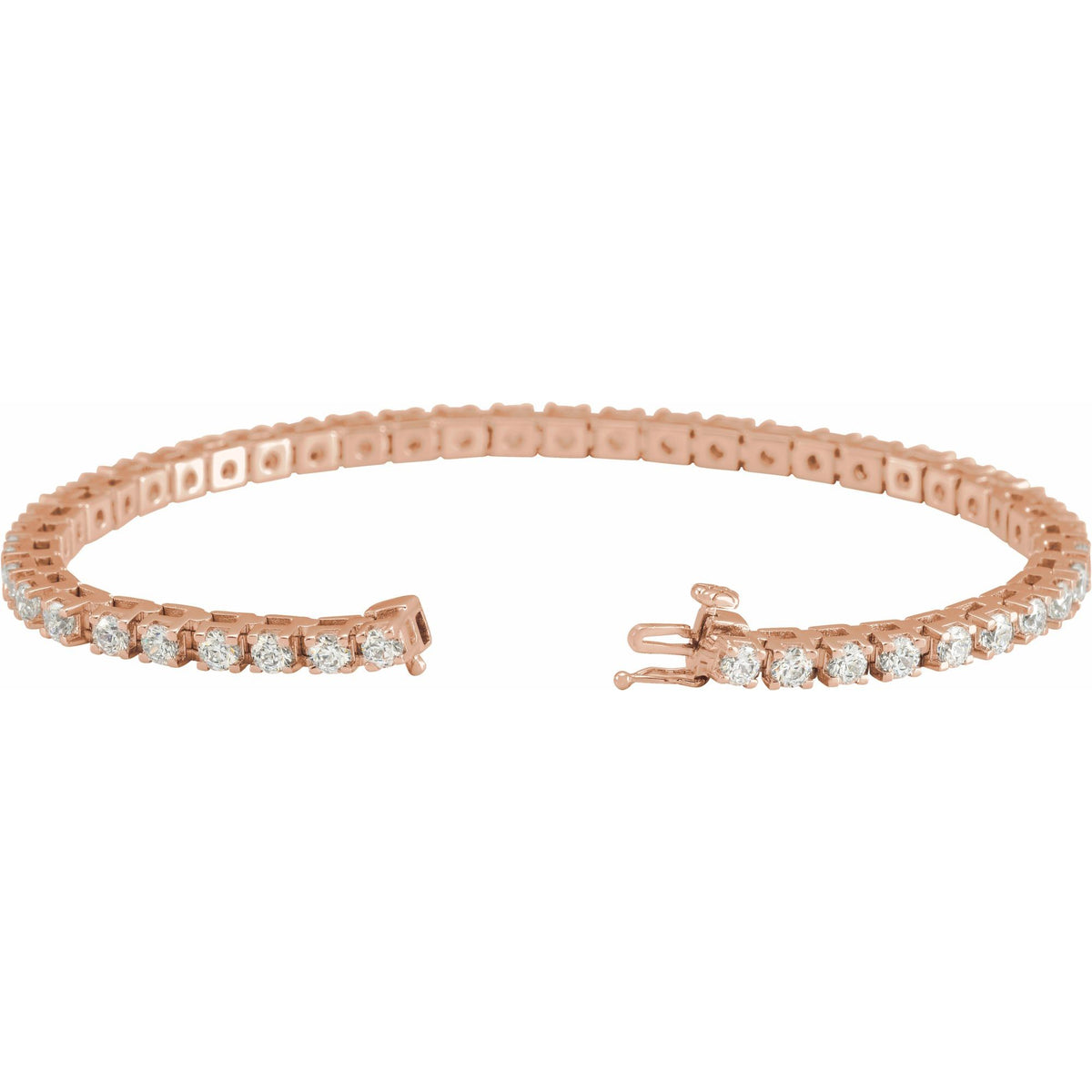 5 CTW Natural Diamond Line 7 1/4" Bracelet