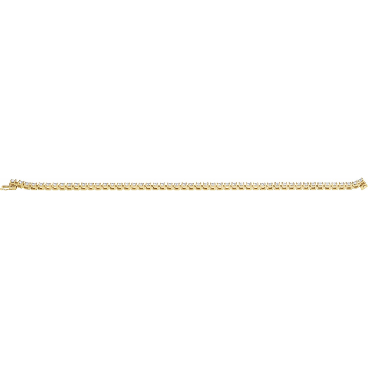 5 CTW Natural Diamond Line 7 1/4" Bracelet