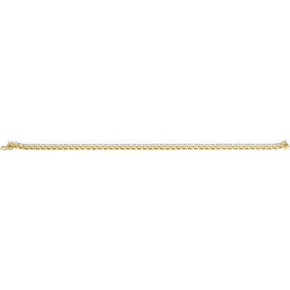 5 CTW Natural Diamond Line 7 1/4" Bracelet