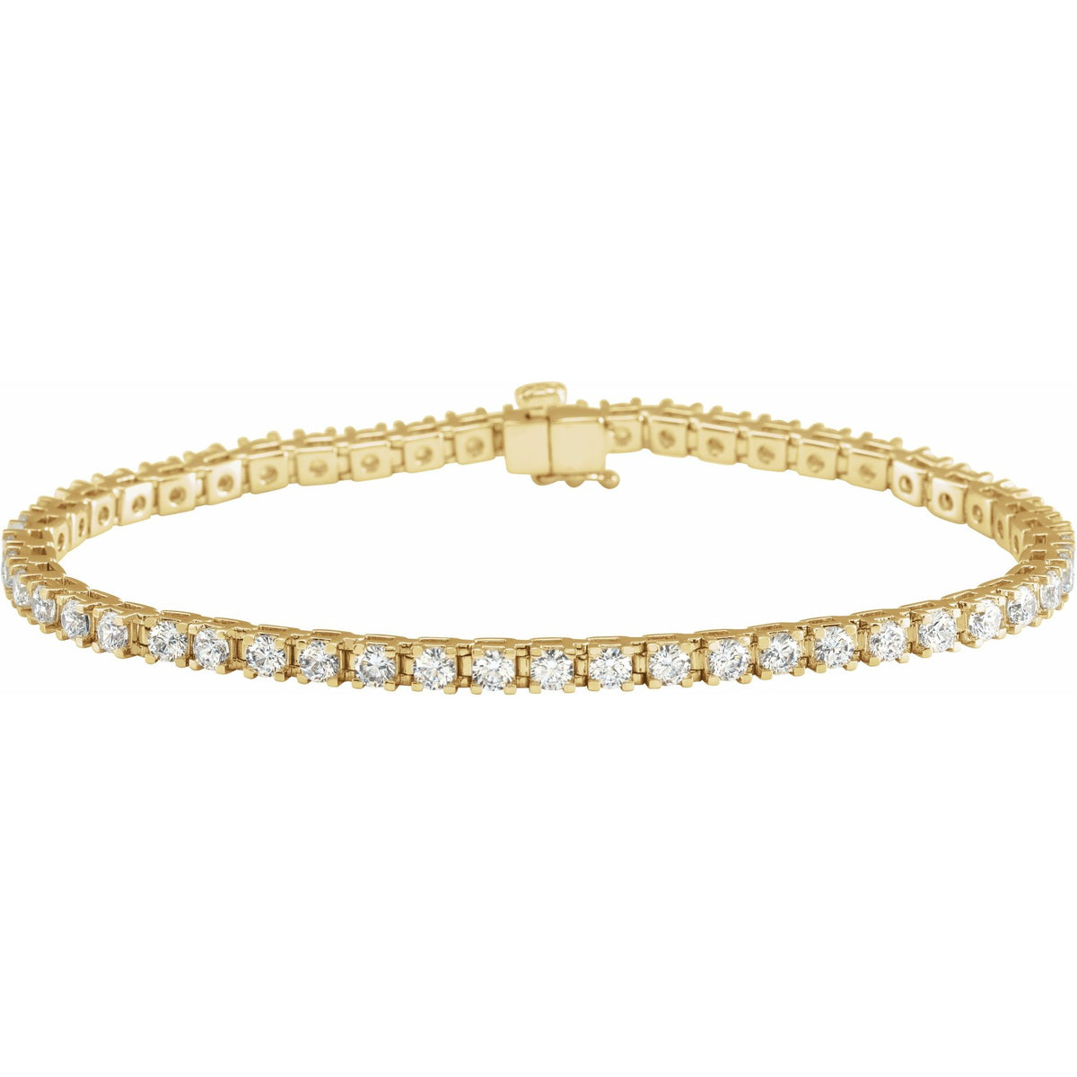 5 CTW Natural Diamond Line 7 1/4" Bracelet