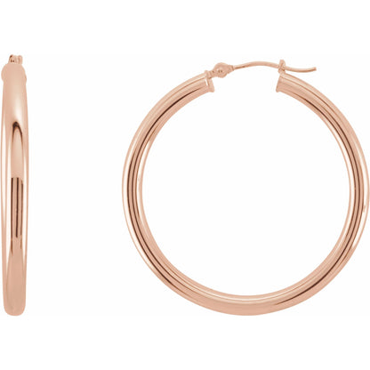 Tube Hoop Earrings 4