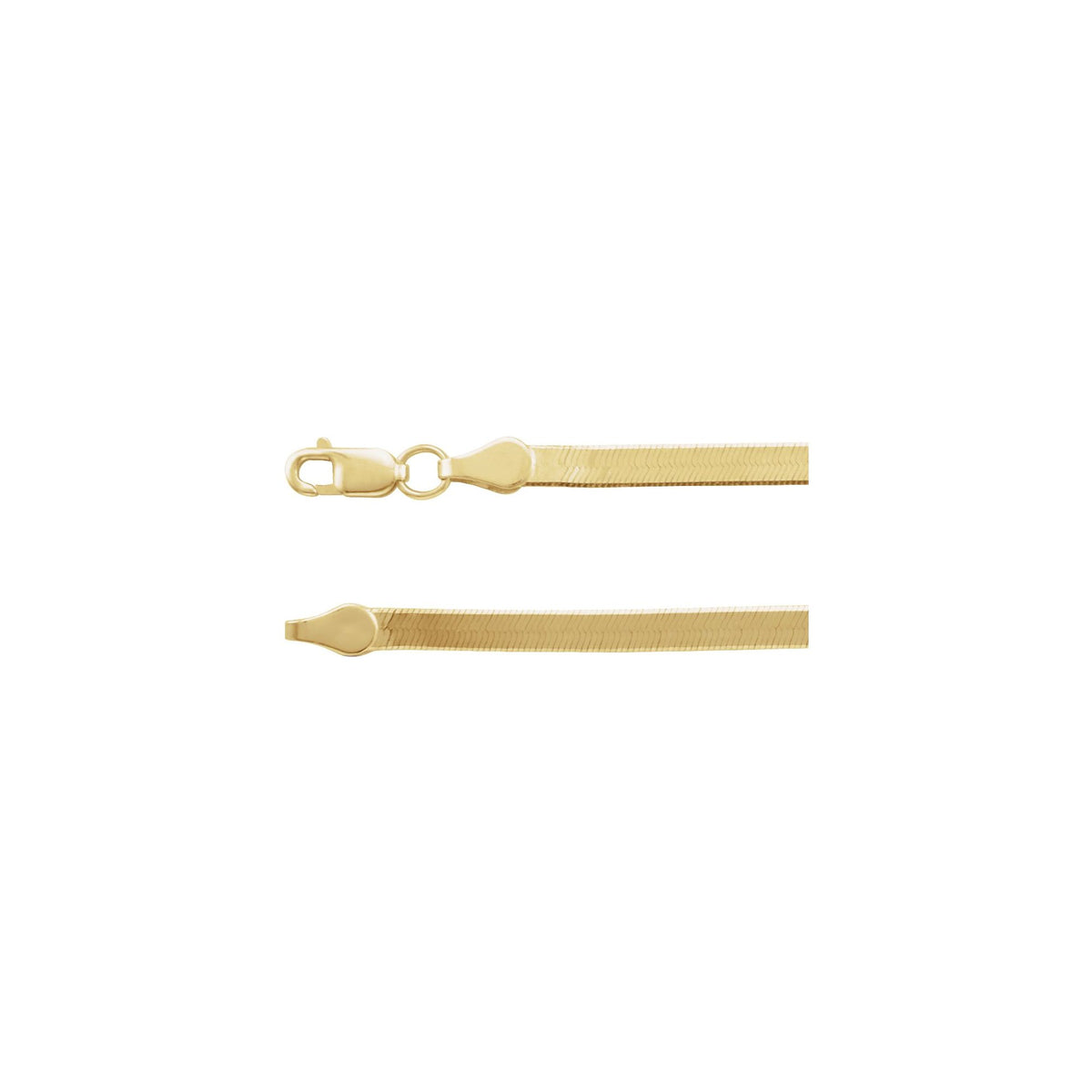 4.6 mm Flexible Herringbone 7" Chain