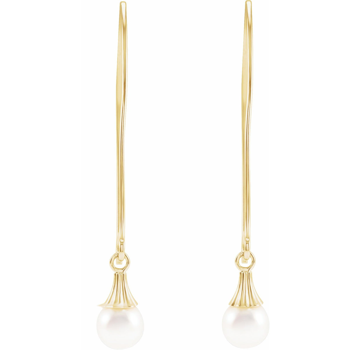 Cultured Akoya Pearl Earrings