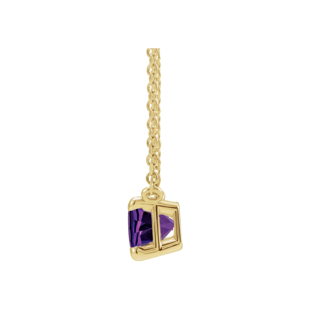 Natural Amethyst 18" Necklace