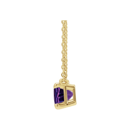 Natural Amethyst 18" Necklace