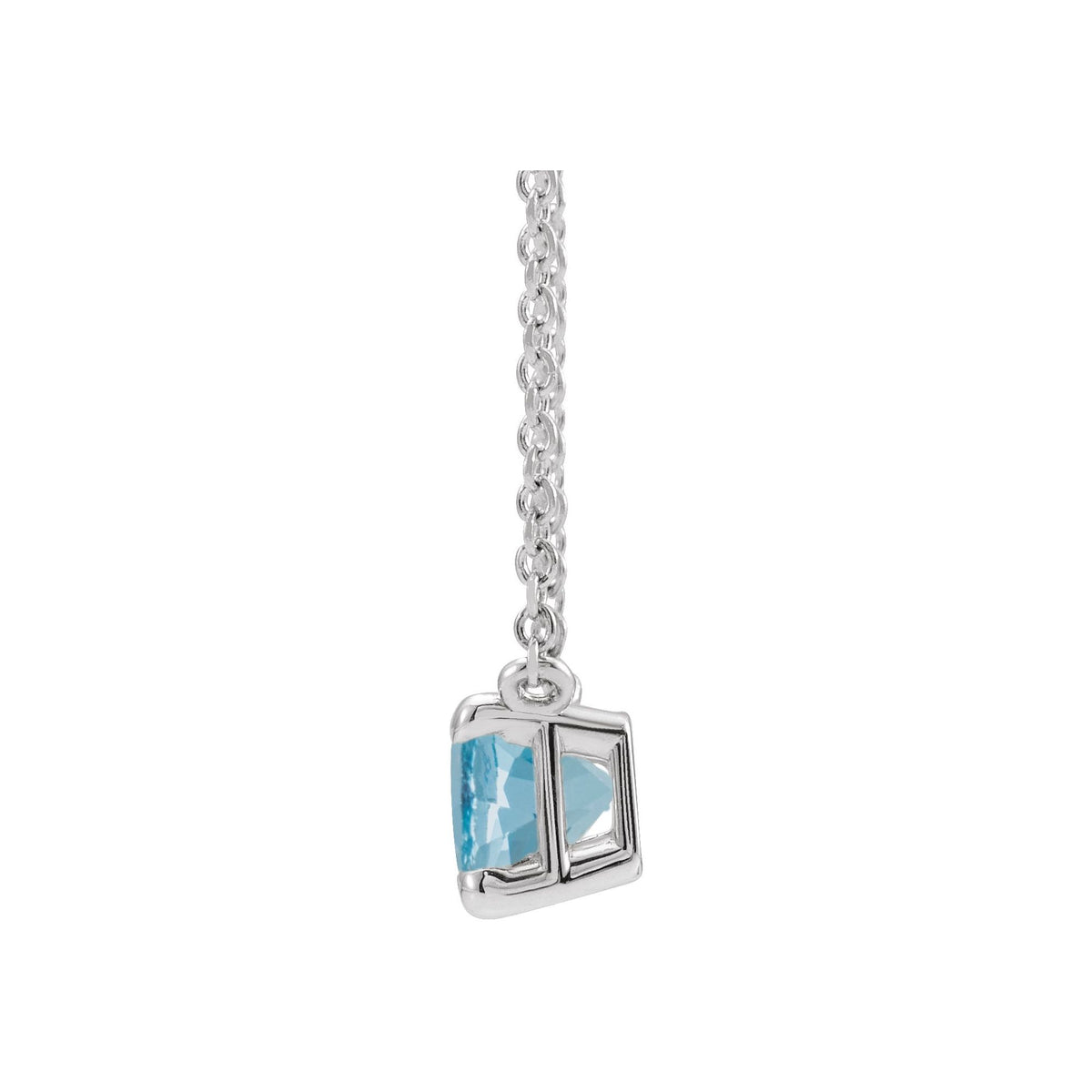 Natural Aquamarine 18" Necklace