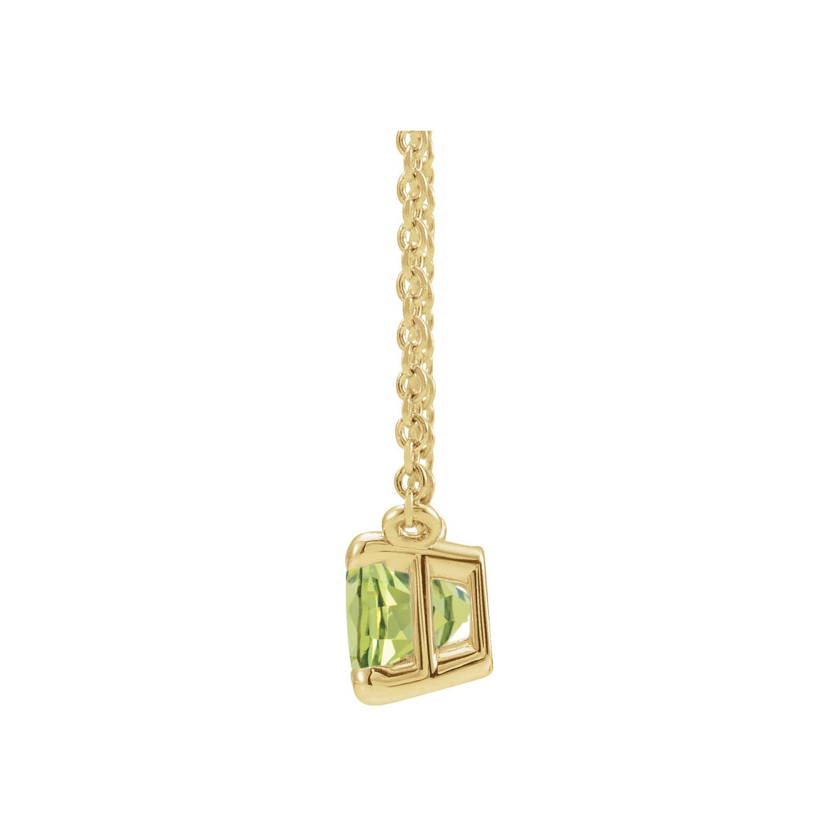 Natural Peridot 18" Necklace