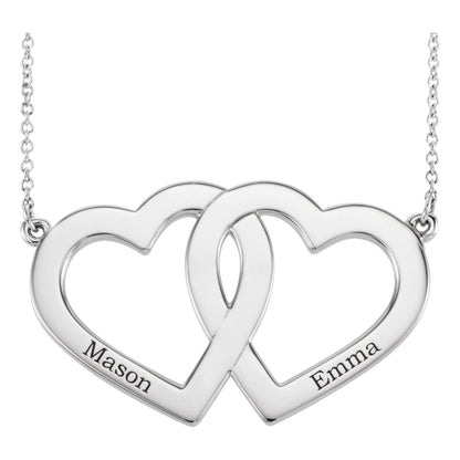 Engravable Family Heart 18" Necklace