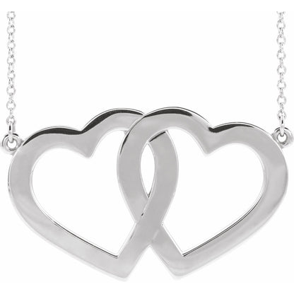 Engravable Family Heart 18" Necklace