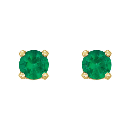 Natural Emerald Earrings