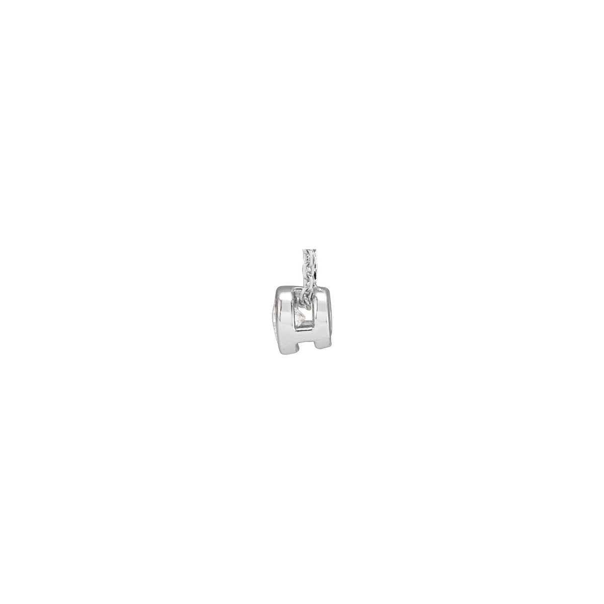 1/10 CT Natural Diamond Bezel-Set 16-18" Necklace