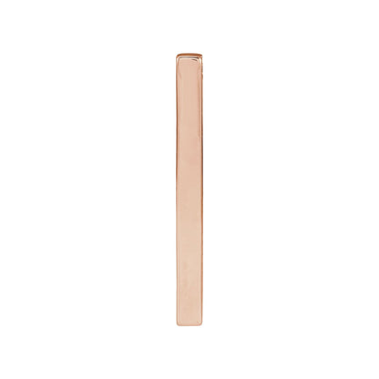 Engravable Four-Sided Bar Pendant