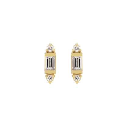 Natural Diamond Accented Earrings