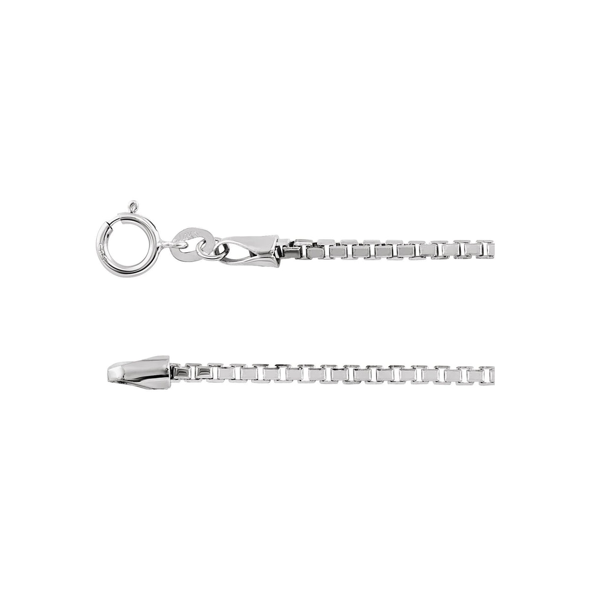 Diamond-Cut Box Chain 1.75mm