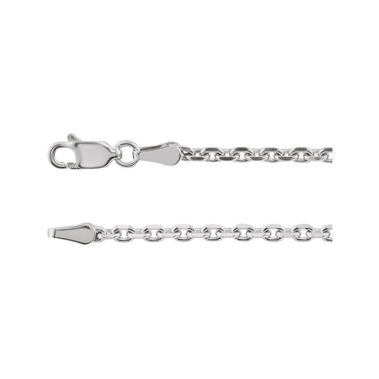 Diamond-Cut Cable Chain 2.5mm