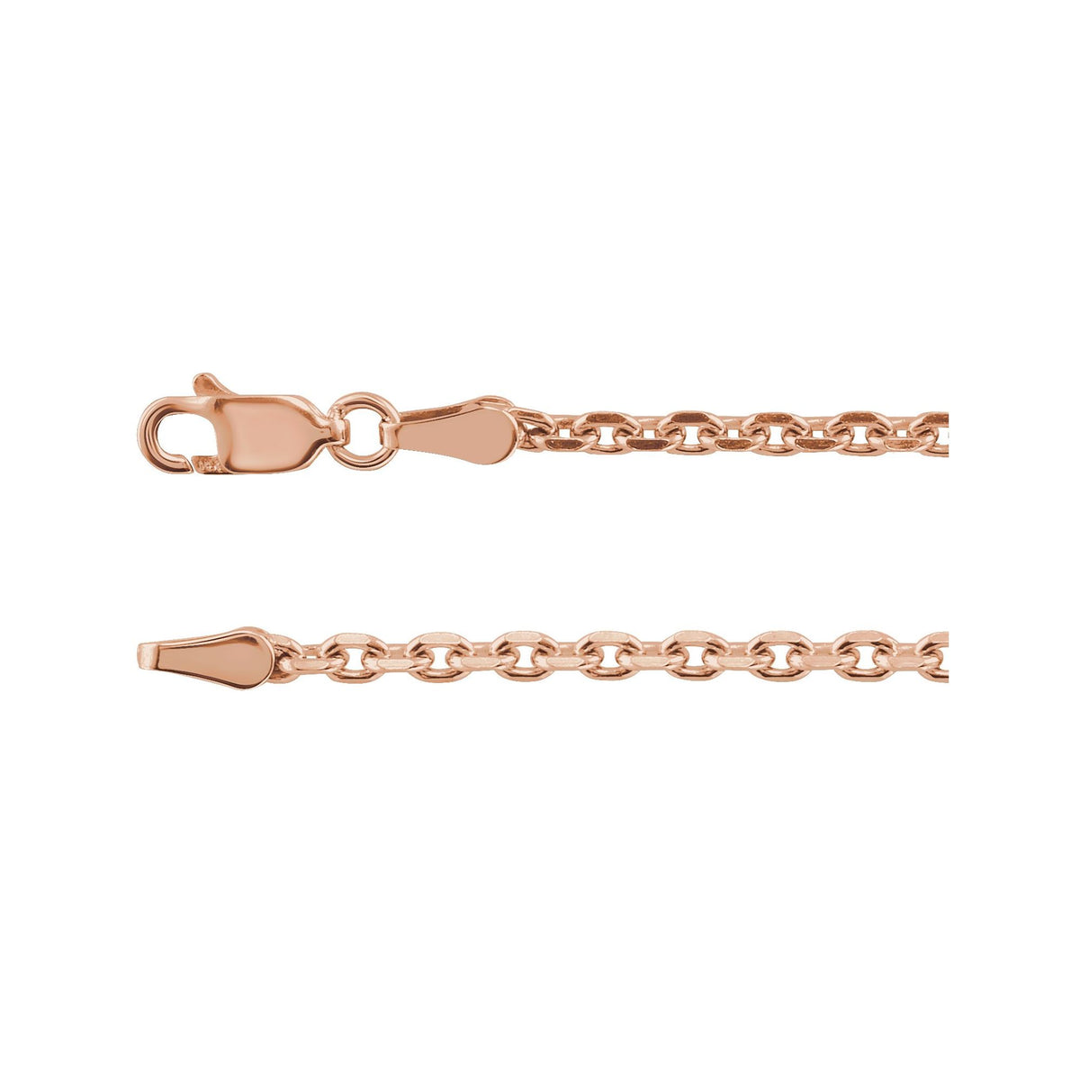 Diamond-Cut Cable Chain 2.5mm