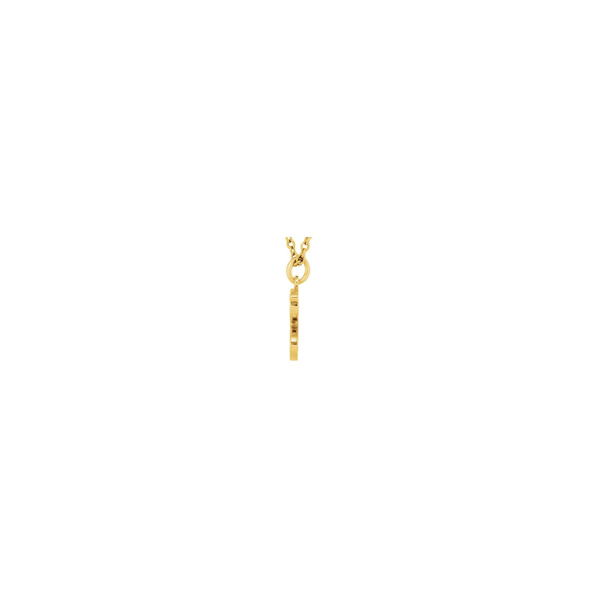 Lowercase Initial 16" Necklace