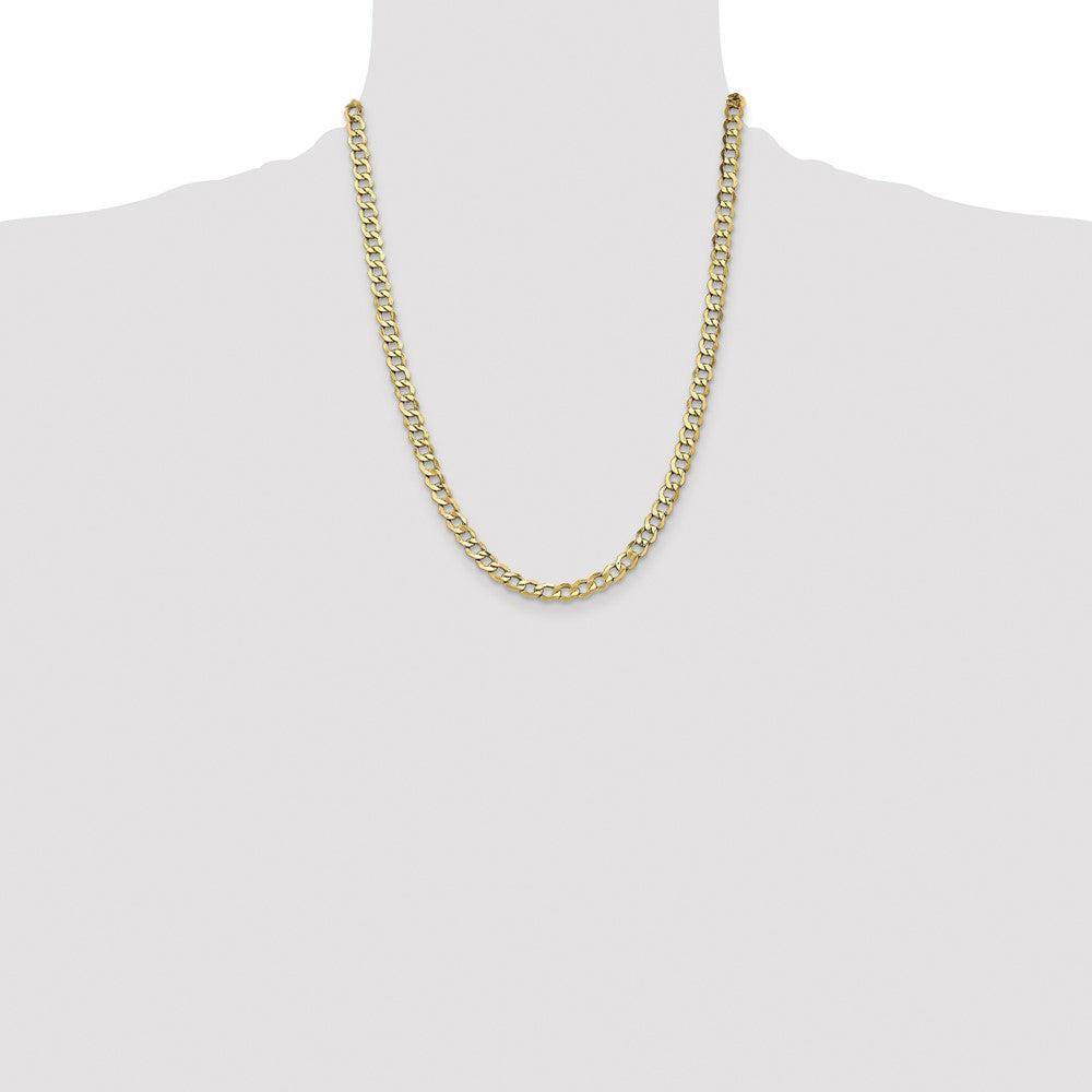 6.5mm Semi-Solid Curb Chain
