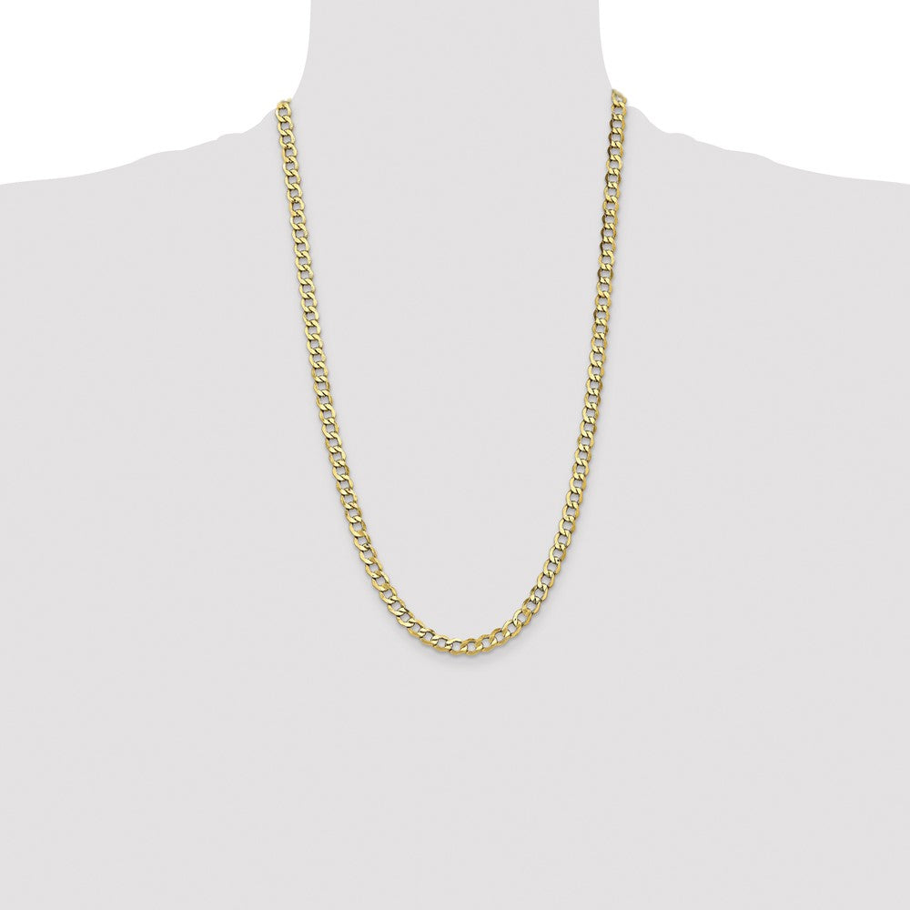6.5mm Semi-Solid Curb Chain