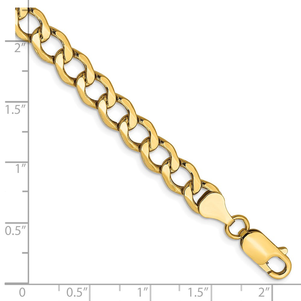 6.5mm Semi-Solid Curb Chain