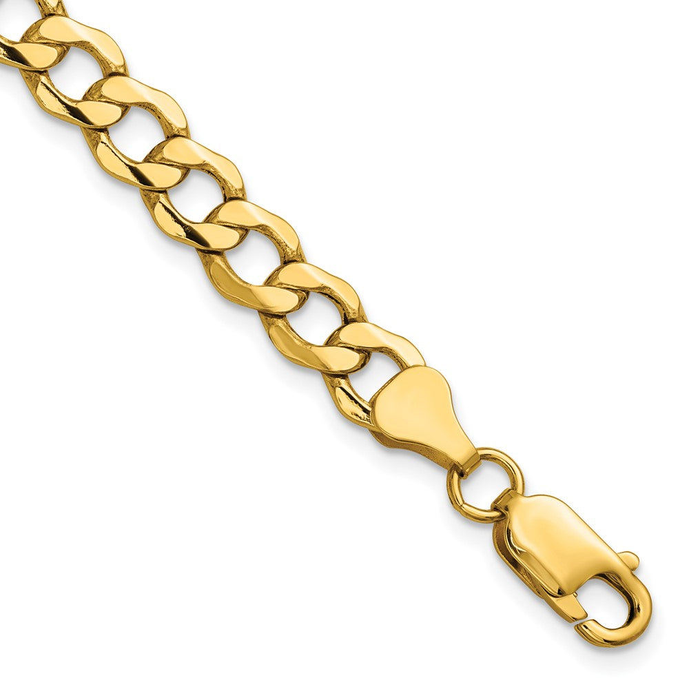 6.5mm Semi-Solid Curb Chain