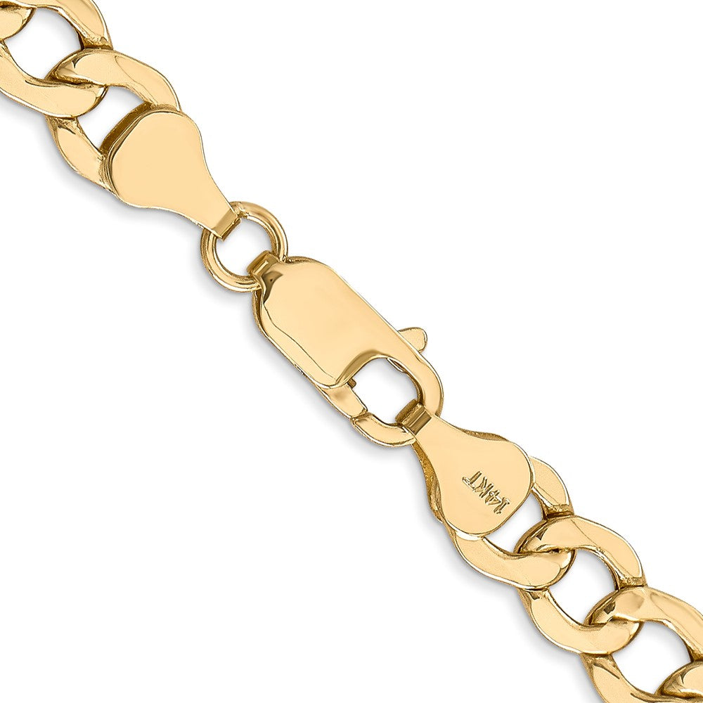 7mm Semi-Solid Curb Chain