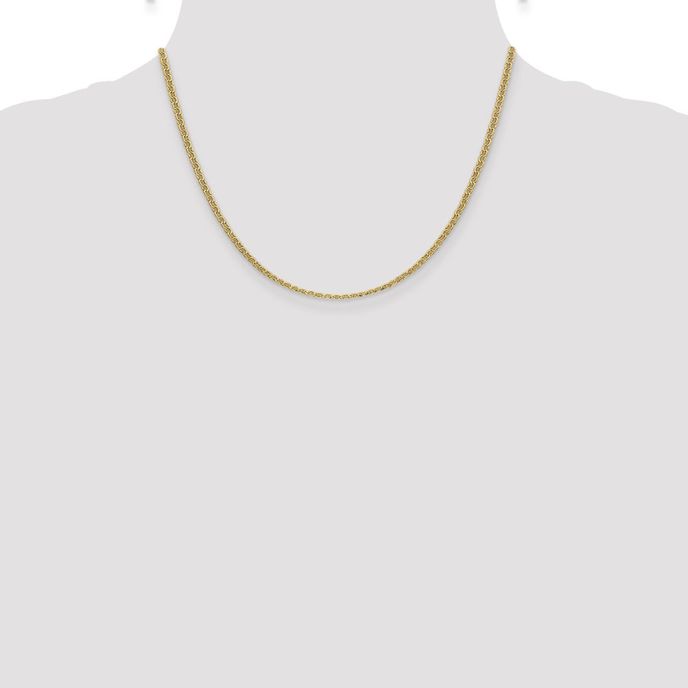 2.4mm Semi-Solid Anchor Chain