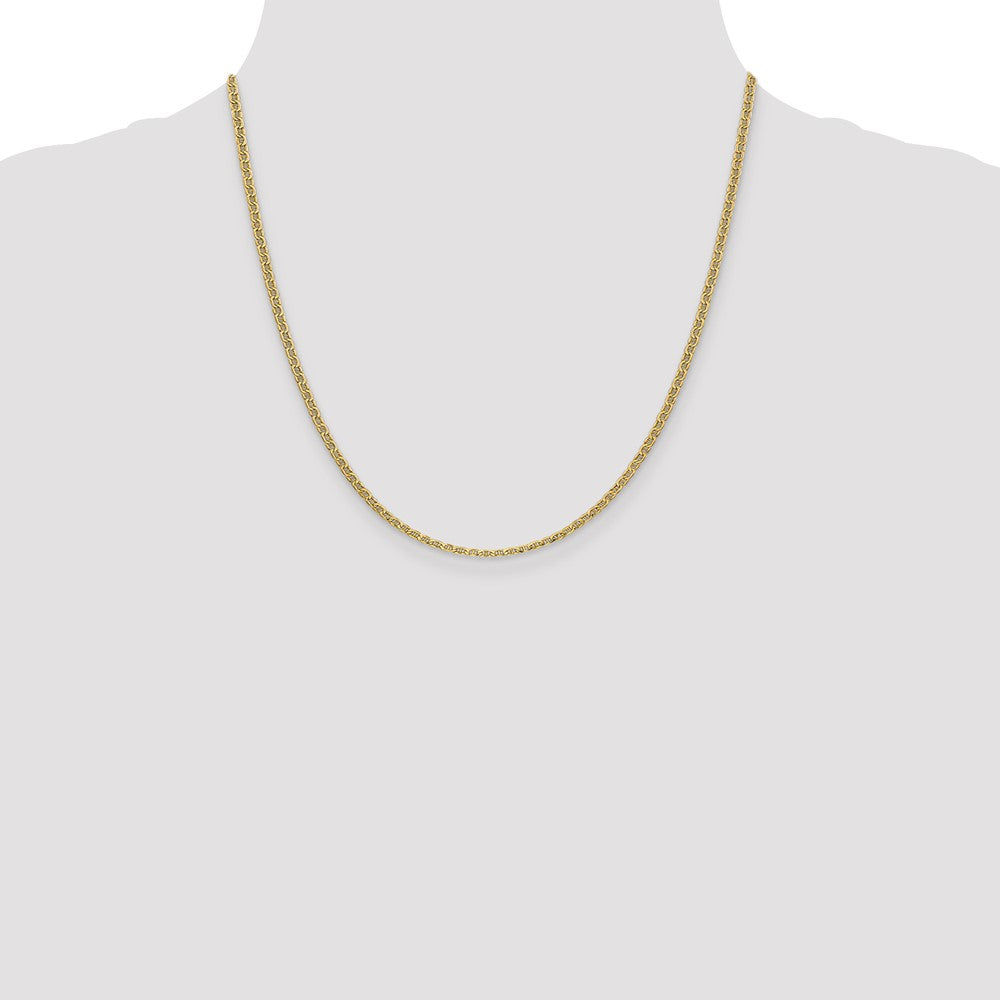 2.4mm Semi-Solid Anchor Chain