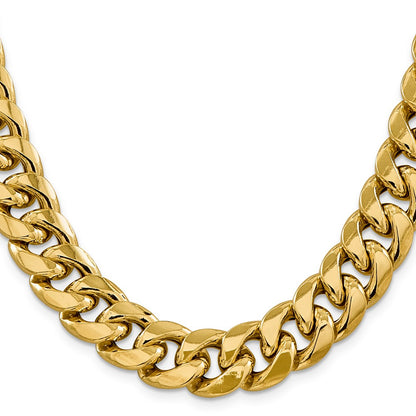 15mm Semi-Solid Miami Cuban Chain