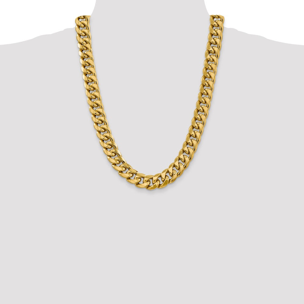 15mm Semi-Solid Miami Cuban Chain