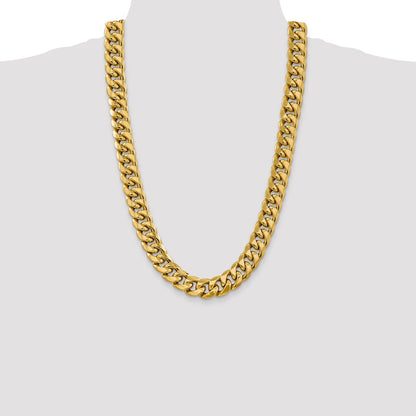 15mm Semi-Solid Miami Cuban Chain