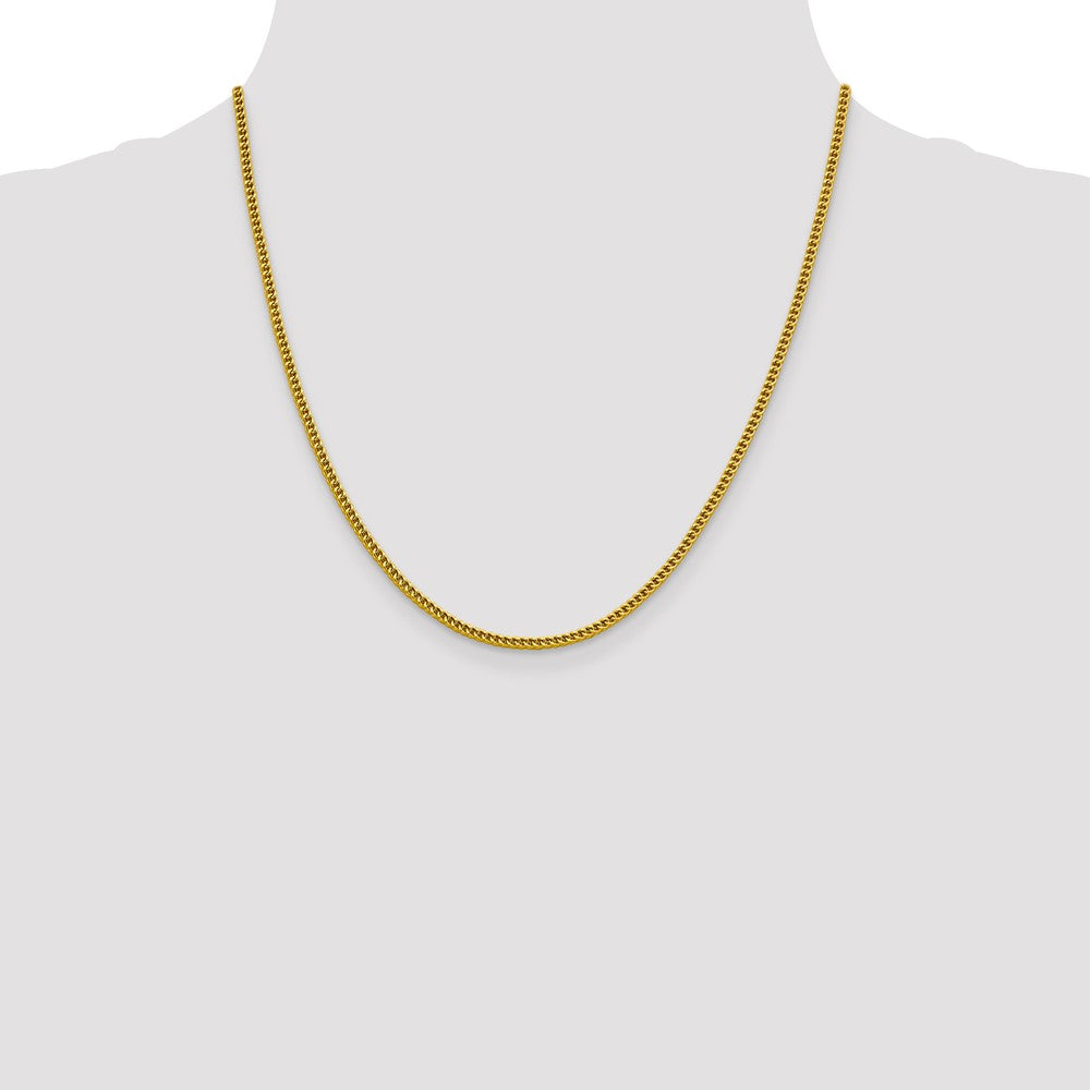 2.2mm Semi-Solid Franco Chain