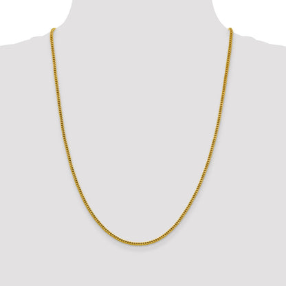 2.2mm Semi-Solid Franco Chain