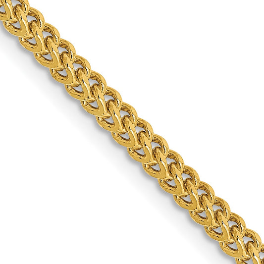 2.2mm Semi-Solid Franco Chain