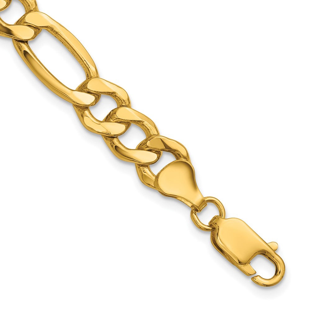 8.5mm Semi-Solid Figaro Chain