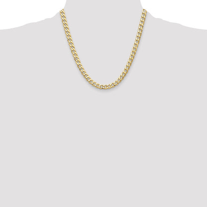 7.5mm Semi-Solid Curb Chain