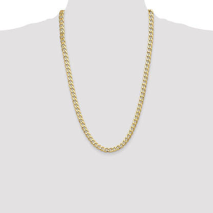 7.5mm Semi-Solid Curb Chain