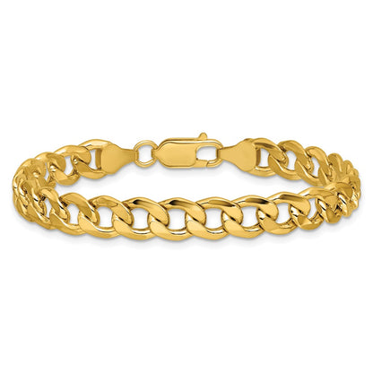 7.5mm Semi-Solid Curb Chain