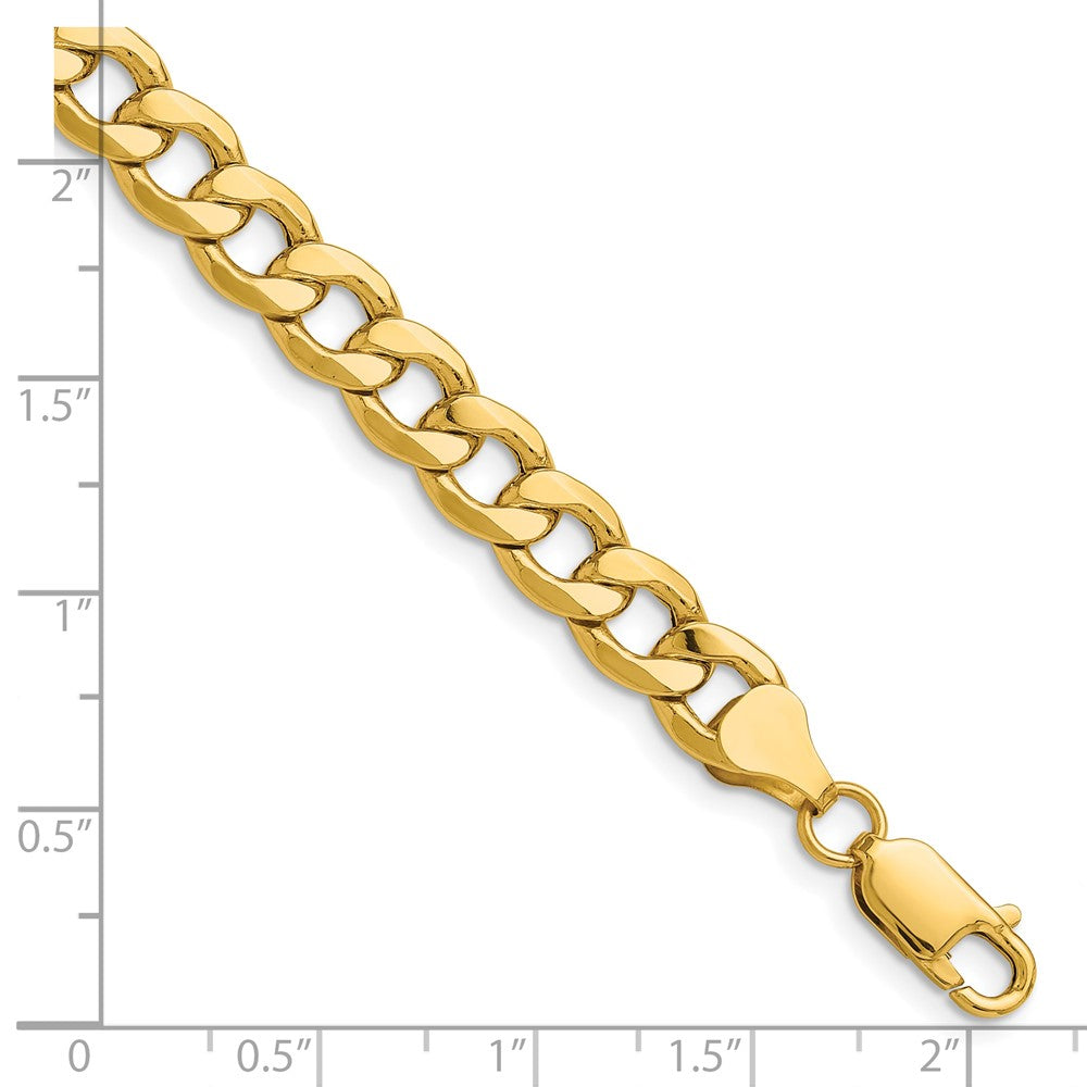 7.5mm Semi-Solid Curb Chain