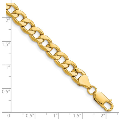 7.5mm Semi-Solid Curb Chain