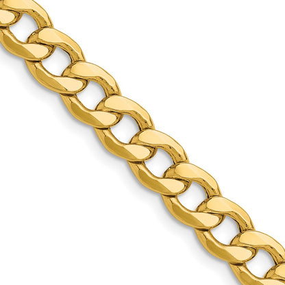 7.5mm Semi-Solid Curb Chain