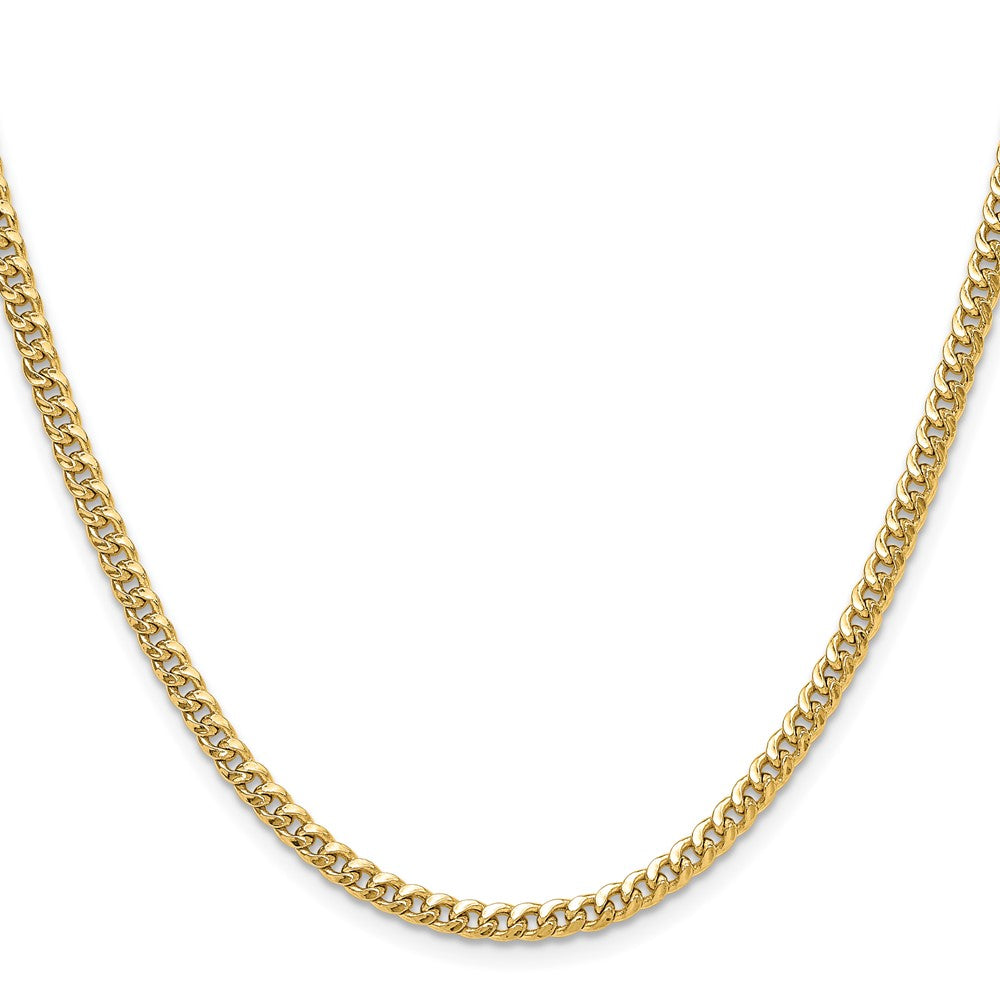 3.5mm Semi-Solid Miami Cuban Chain