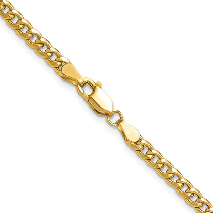 3.5mm Semi-Solid Miami Cuban Chain