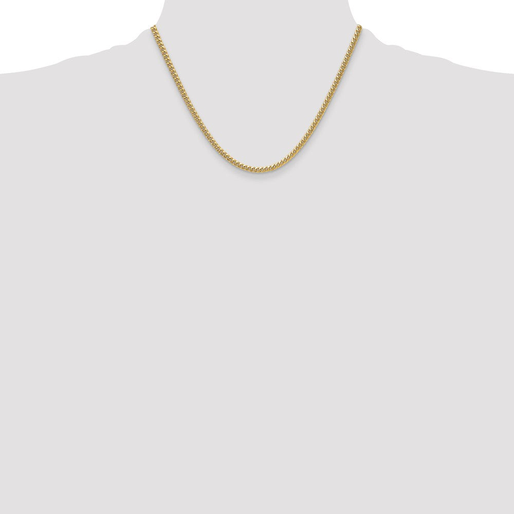 3.5mm Semi-Solid Miami Cuban Chain