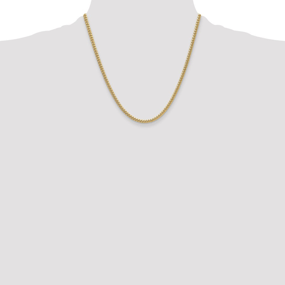 3.5mm Semi-Solid Miami Cuban Chain