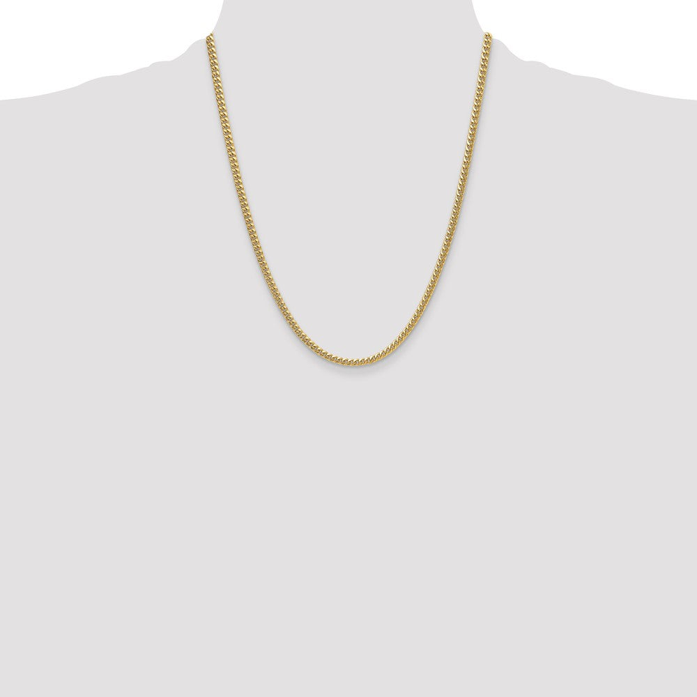 3.5mm Semi-Solid Miami Cuban Chain