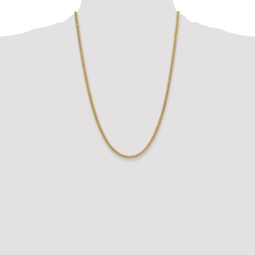 3.5mm Semi-Solid Miami Cuban Chain