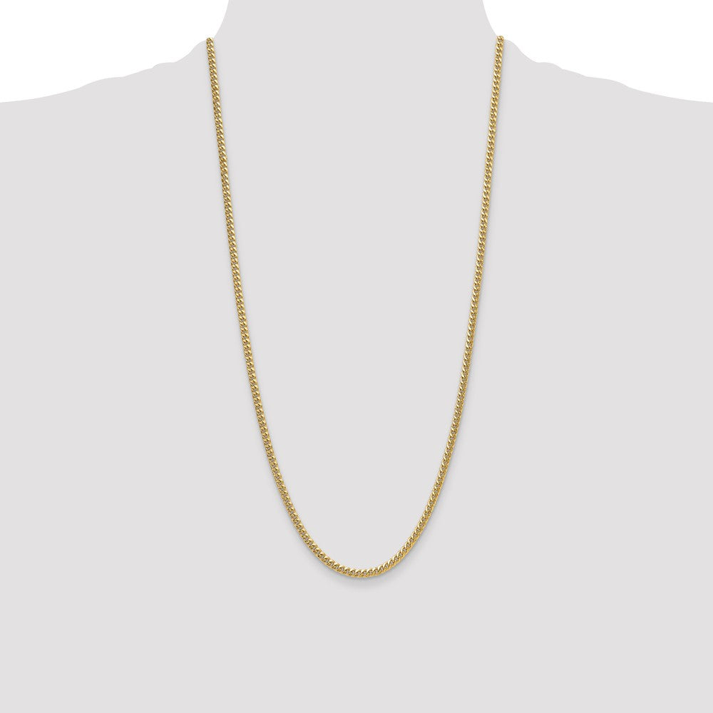 3.5mm Semi-Solid Miami Cuban Chain